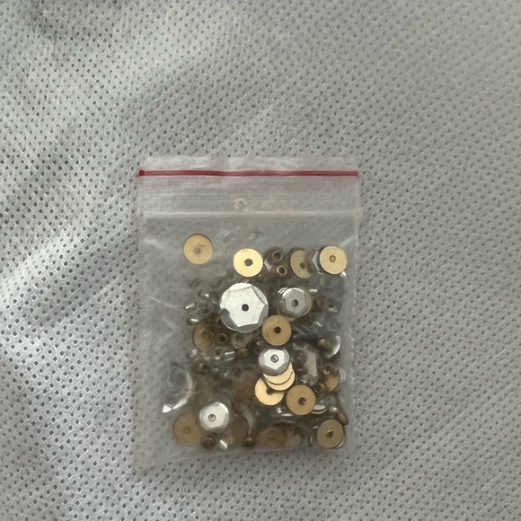 ALICE + OLIVIA Leighton Gold / Silver Sequin Dress - Picture 14 of 15